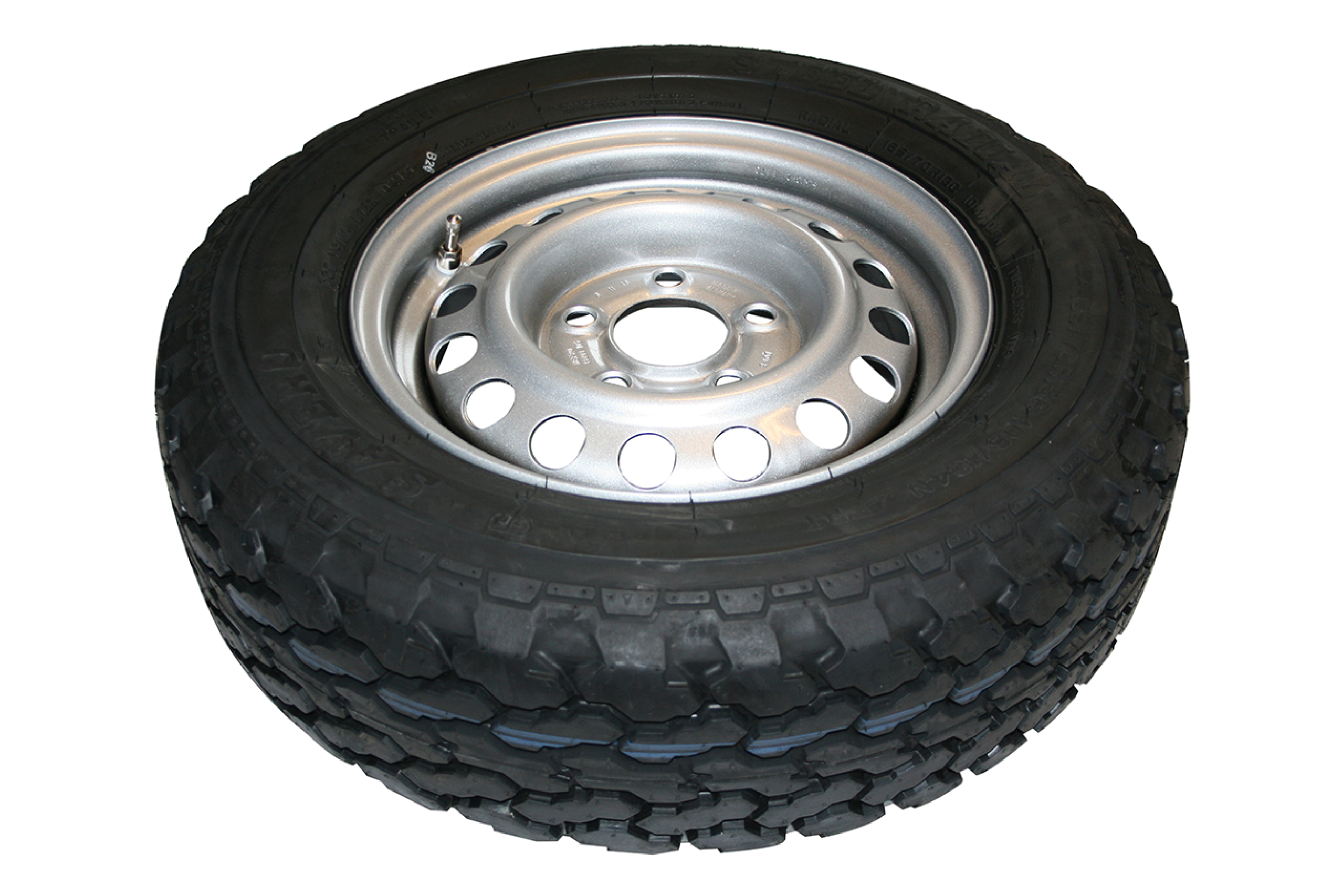 Variant Opgradering fra 12" til 185/70 R13C Savero, 7 hjul